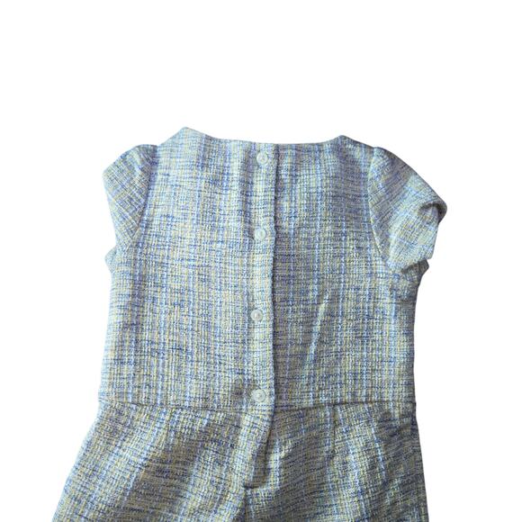 Janie & Jack Tweed Girl's Ruffle Romper Size: 2T - Picture 4 of 5